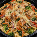 Salmon Alfredo
